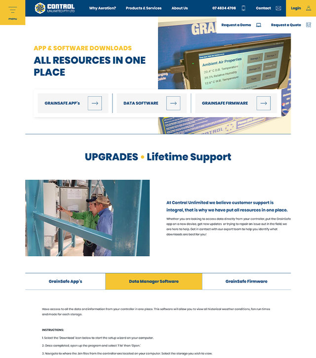 Control Unlimited | Website Design & Development | CoBright